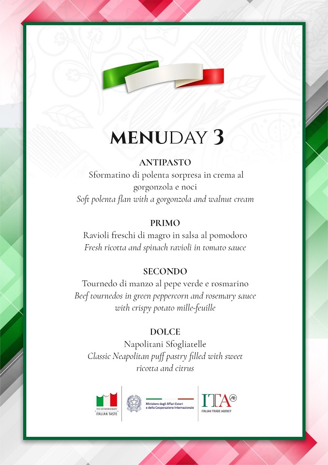 Fraser Suites Hotel Abuja to celebrate the International Week of the Italian Cuisine in the World is going to offer a four-course Italian dinner at the poolside for both reservations and walk-ins. The price for the menu is N80,000 plus service charge and taxes. Dinner will be served with a complimentary glass of Italian wine courtesy of the Embassy