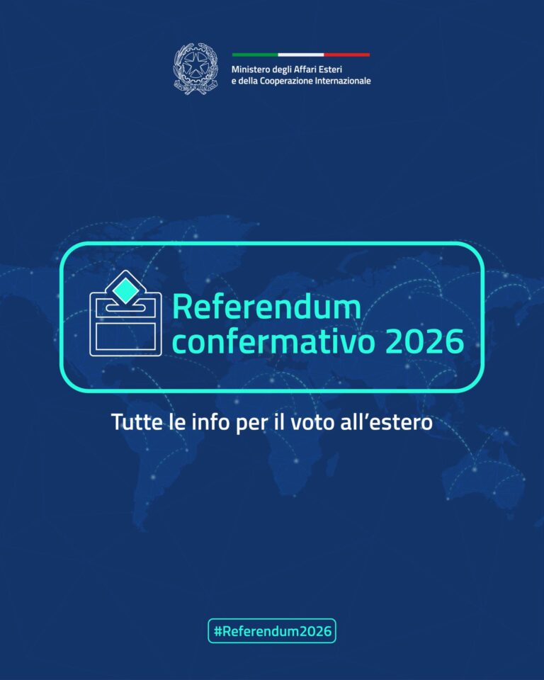 Materiale informativo sul referendum confermativo del 22-23 marzo 2026