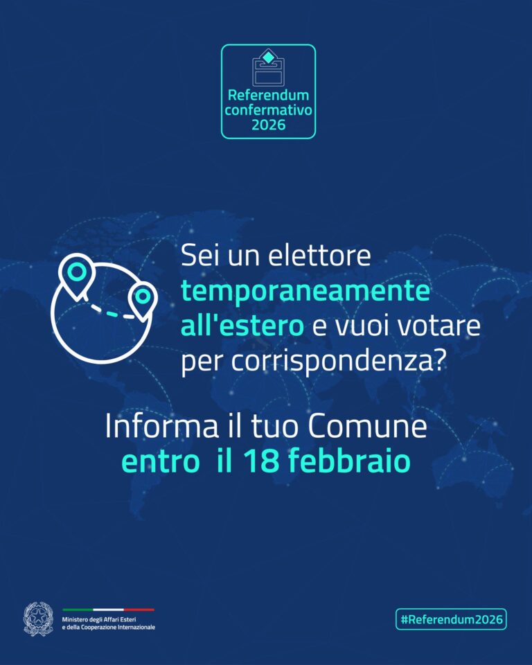 Materiale informativo sul referendum confermativo del 22-23 marzo 2026