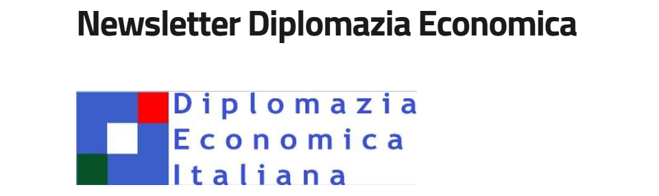 Copertina newsletter Diplomazia Economica